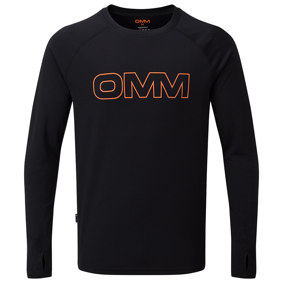 Функциональная рубашка Omm Bearing Tee L/S, цвет Black Compasses