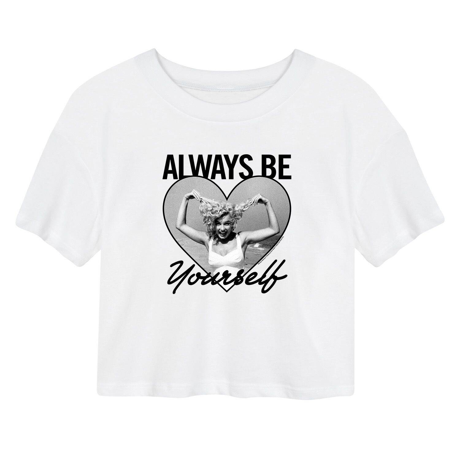 

Укороченная футболка Мэрилин Монро Be Yourself для юниоров Licensed Character