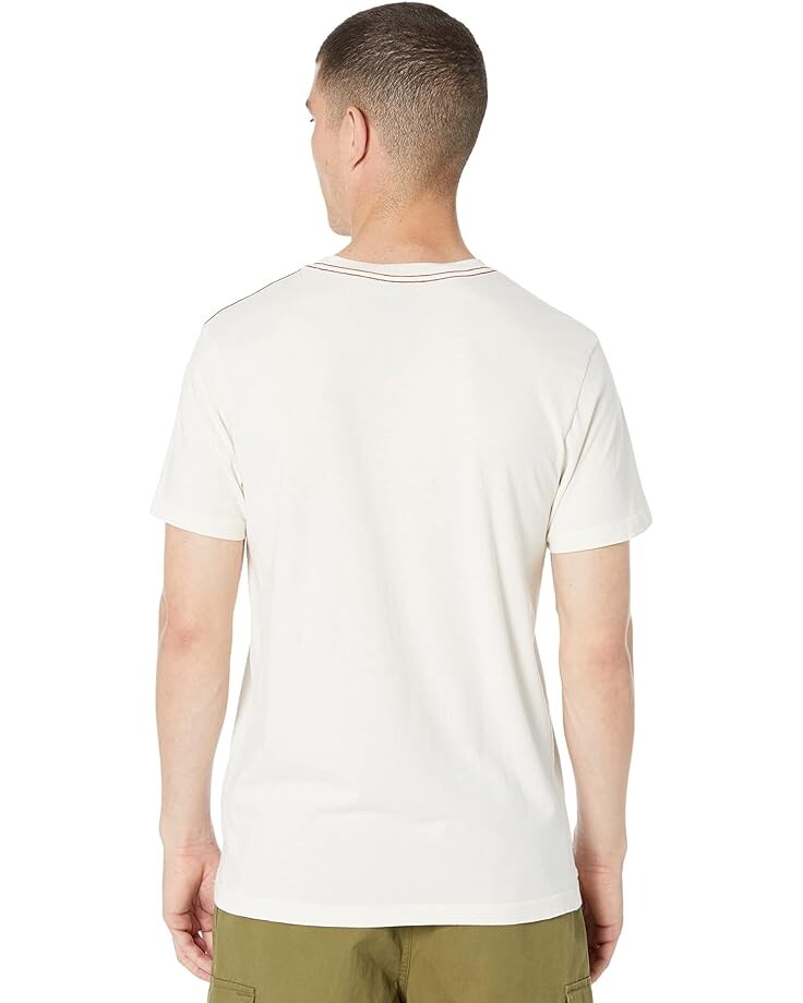 

Футболка RVCA Multi National Slub S/S Tee, цвет Off White