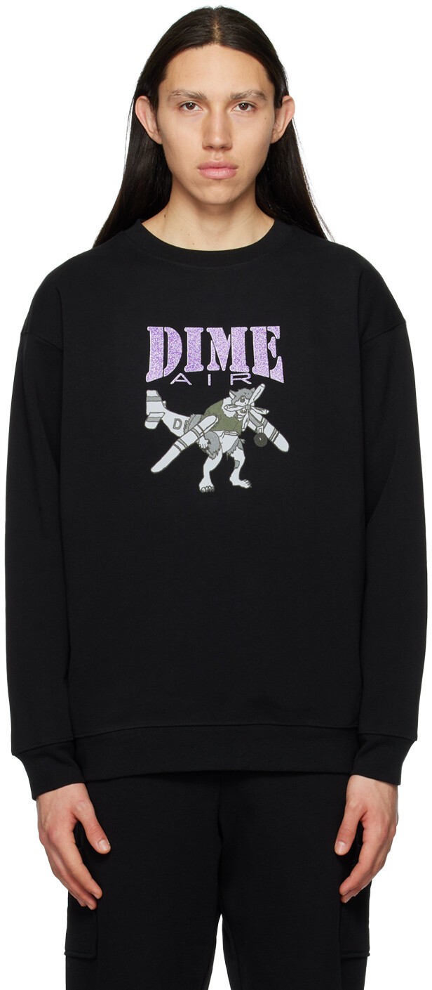

Черный свитшот "Воздух" Dime