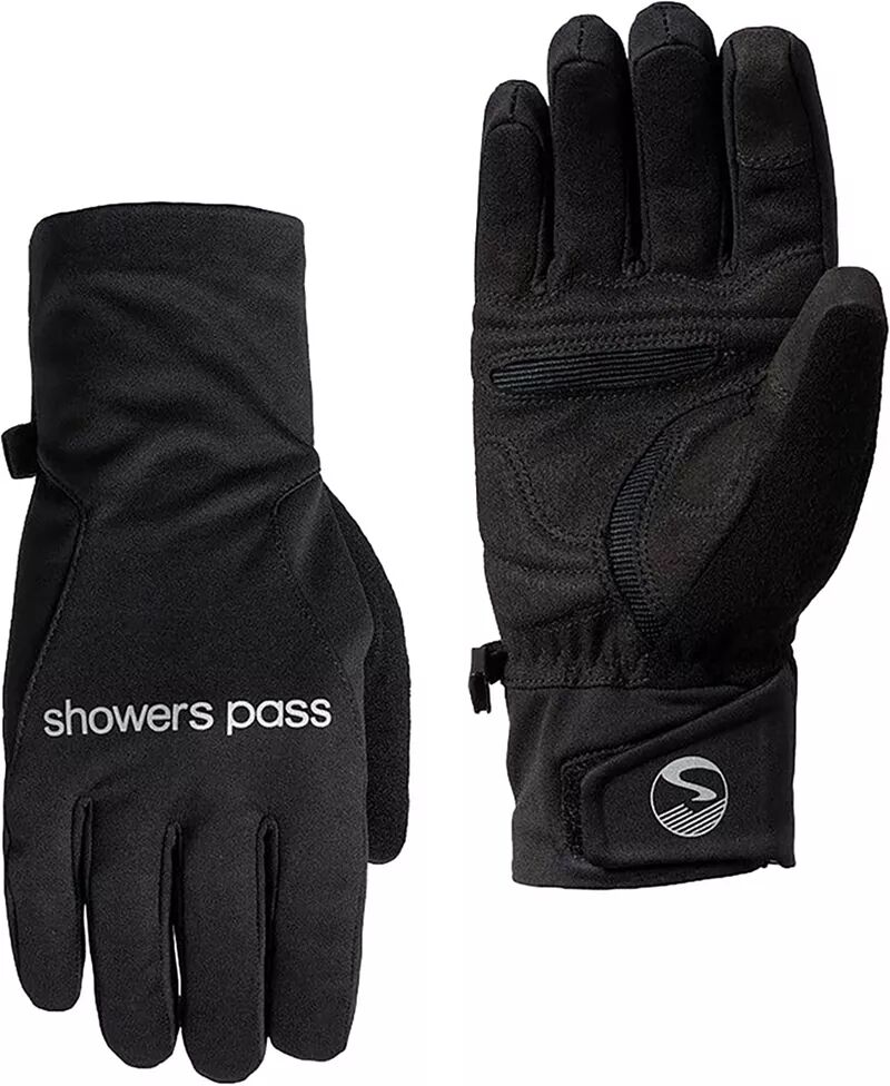 цена Женские перчатки для ветряного велосипеда Crosspoint Showers Pass, черный