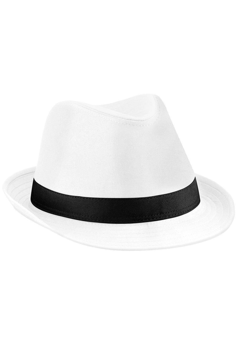 шляпа Федора Beechfield, белый