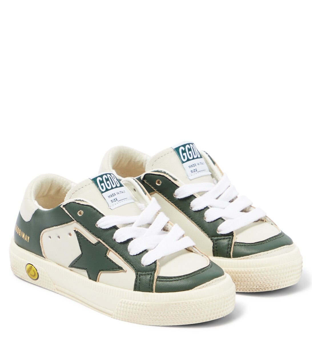 

Кожаные кроссовки May Golden Goose, зеленый
