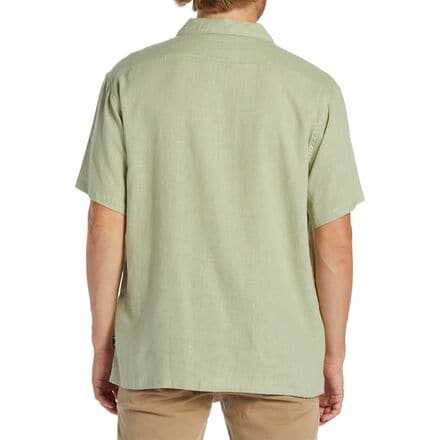 Рубашка с короткими рукавами Sundays Vacay мужская Billabong, цвет Light Sage