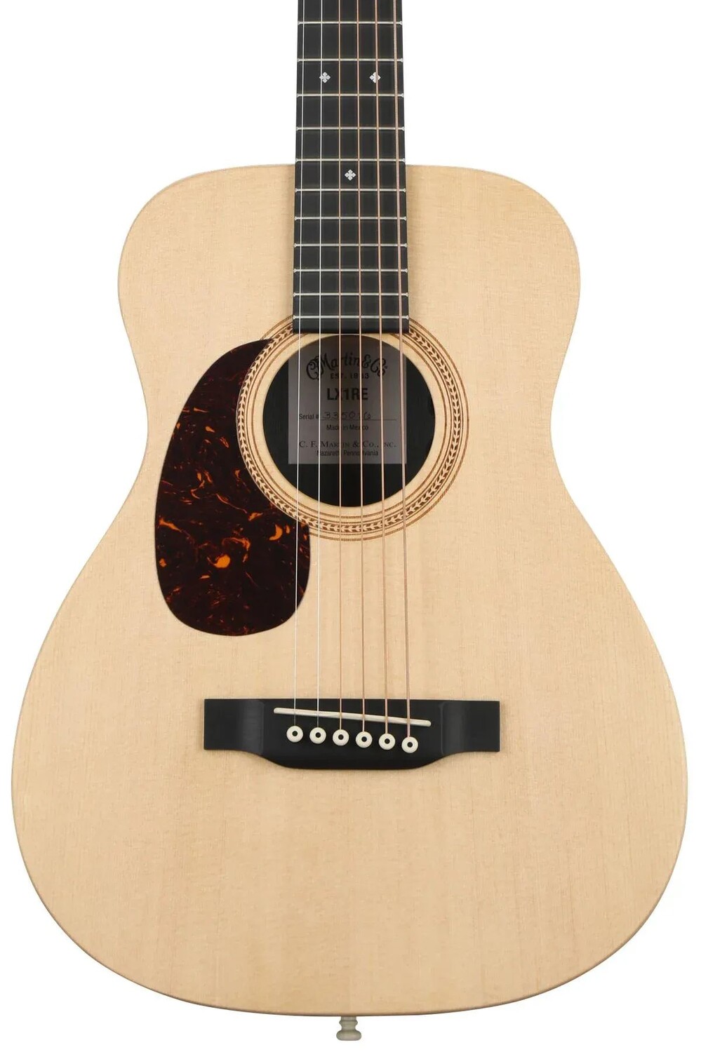 

Martin LX1RE Little Martin Акустико-электрическая гитара для левшей - Natural