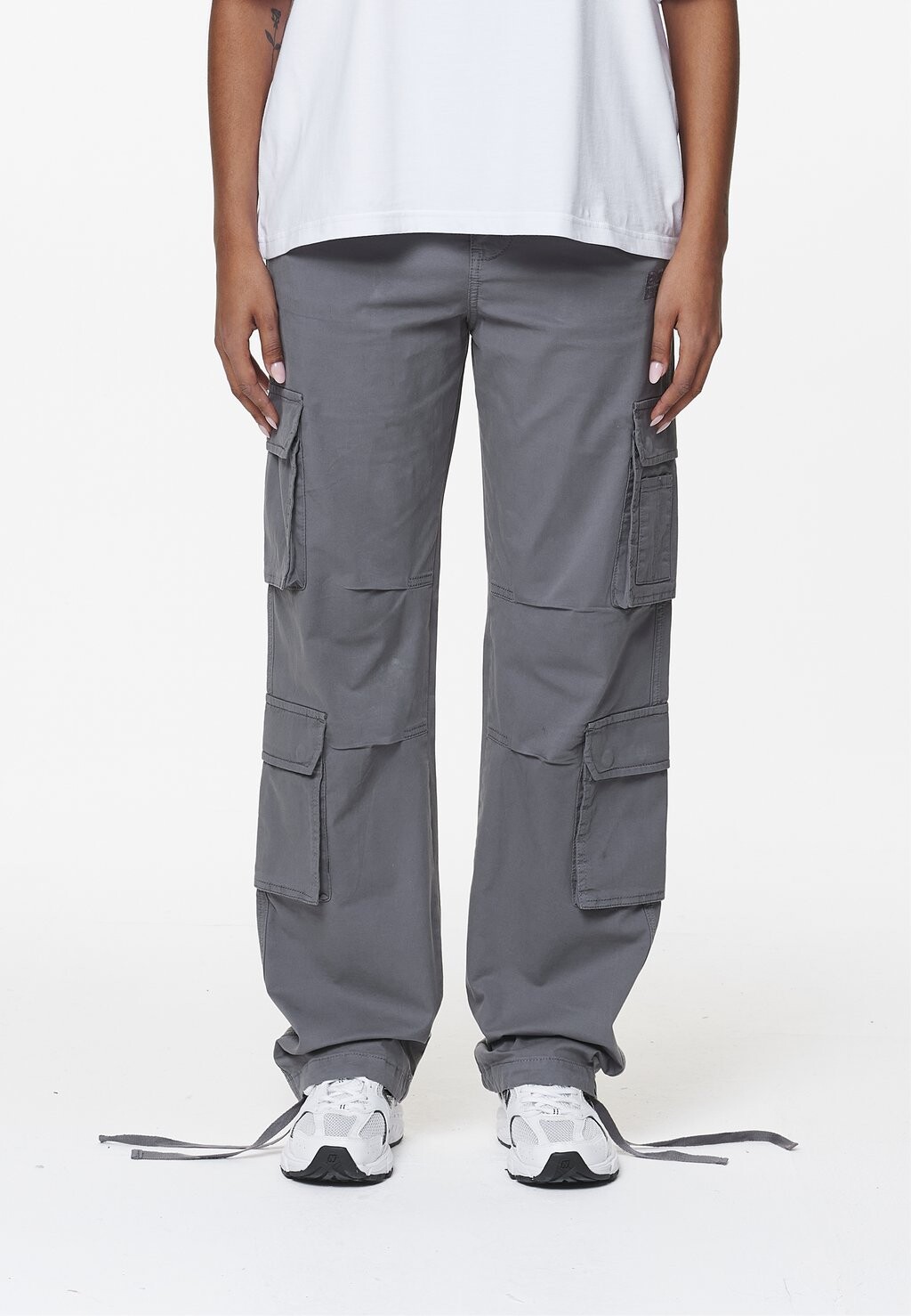 

Брюки карго MOSS WIDE PANTS Pegador, цвет anthracite grey