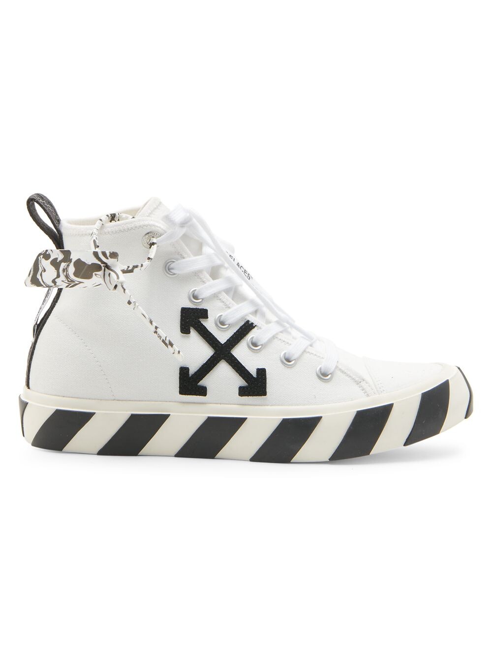 

Кроссовки средней длины из вулканизированной парусины Off-White, белый