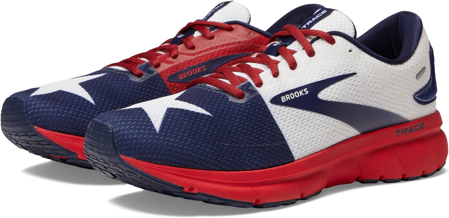 

Кроссовки Trace 2 Brooks, цвет Red/White/Navy