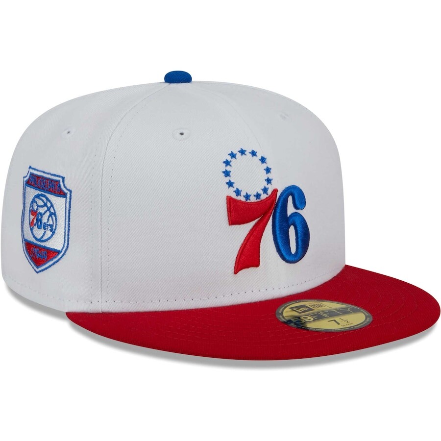 

Бейсболка New Era Philadelphia 76Ers, белый