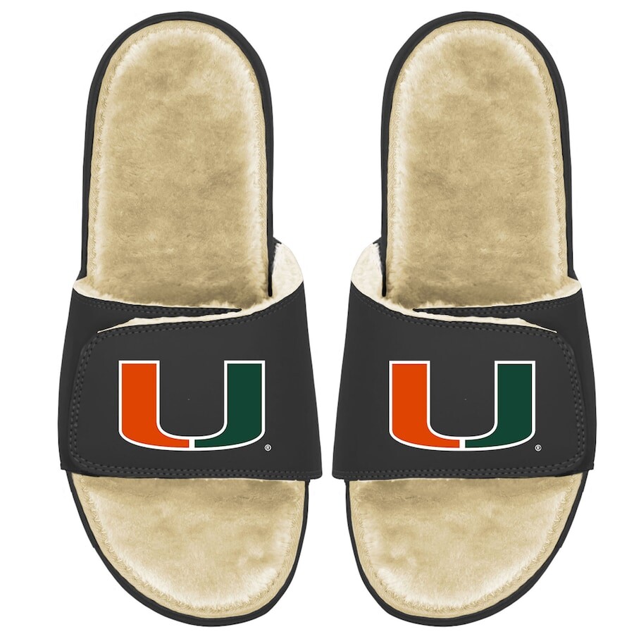 

Шлепанцы ISlide Miami Hurricanes, черный