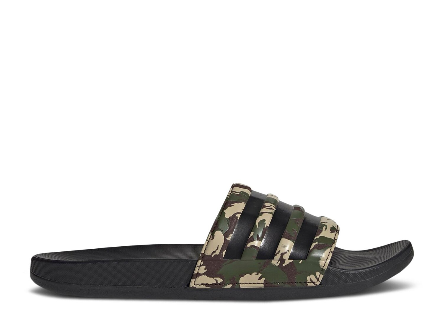 

Кроссовки adidas Adilette Comfort Slides 'Wild Pine Camo', зеленый
