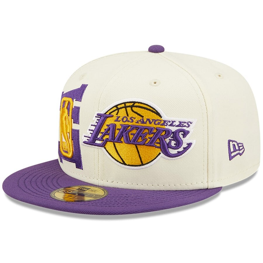 

Бейсболка New Era Los Angeles Lakers, кремовый
