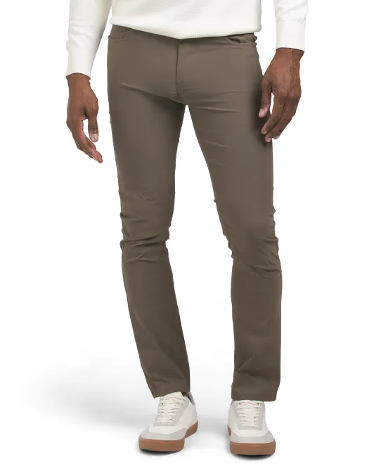 

Технические эластичные брюки Kenneth Cole, цвет Olive
