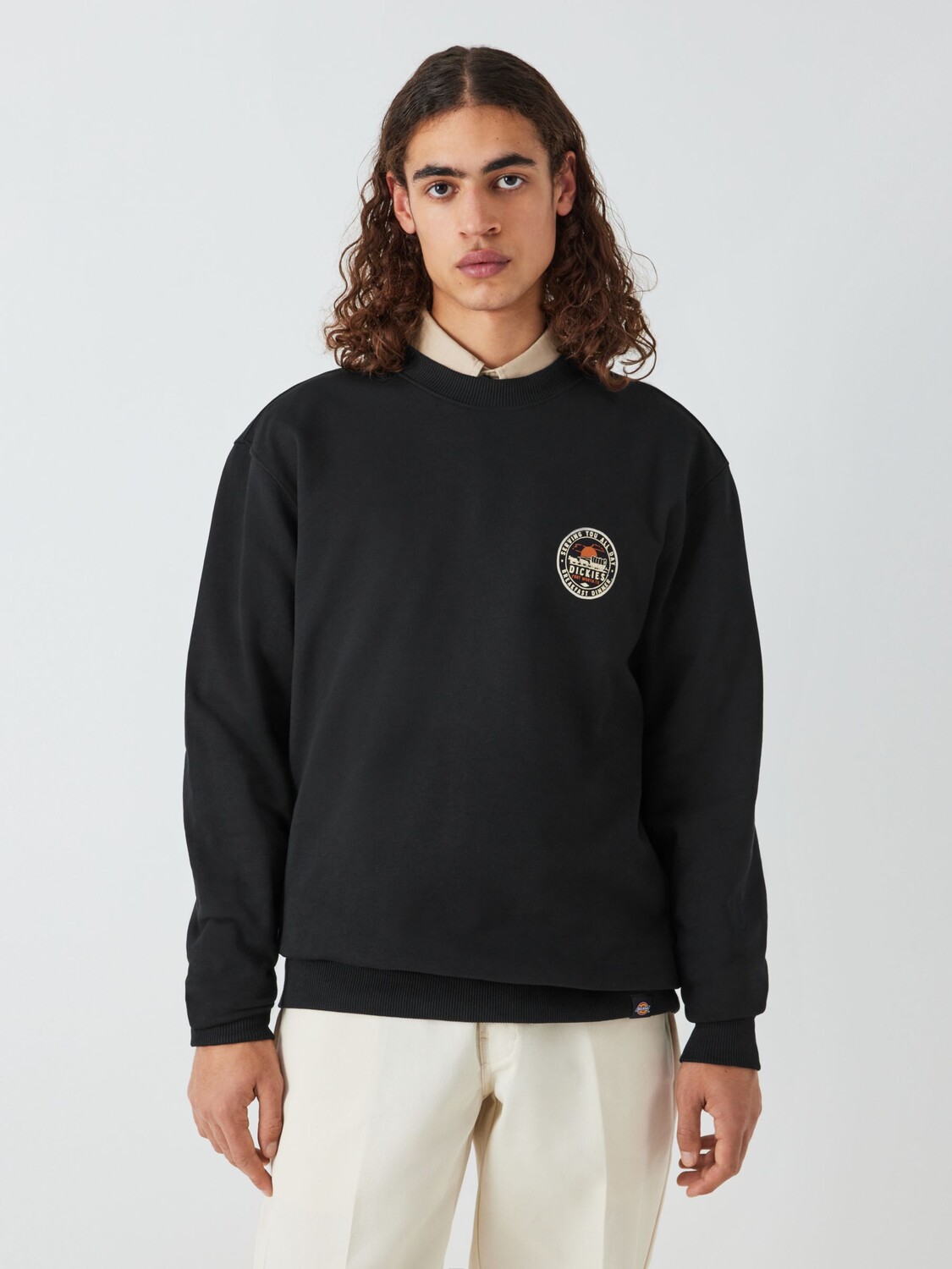 

Джемпер свободного кроя Greensburg Dickies, черный