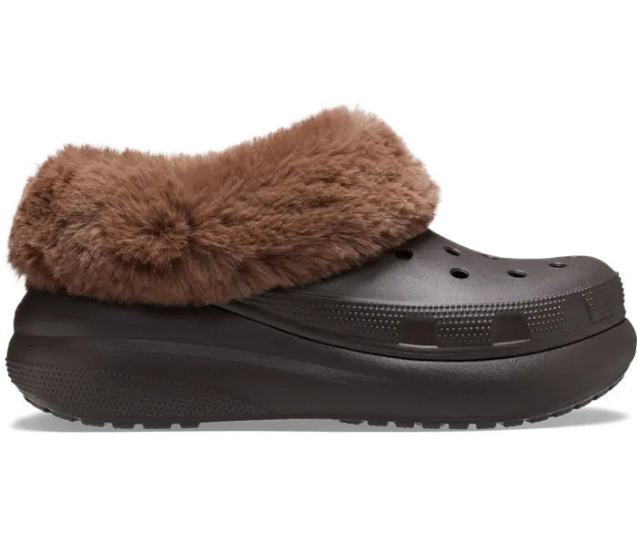 

Сабо утепленные Furever Crush Crocs женские, цвет Espresso