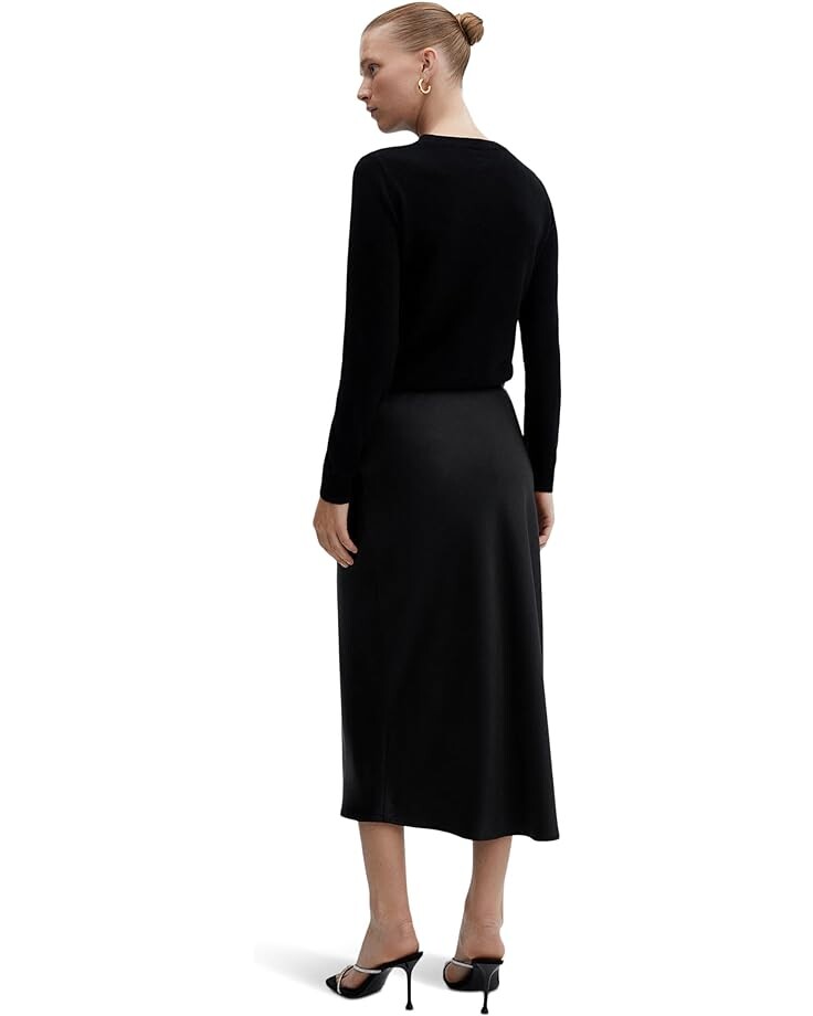 

Юбка MANGO Mia Skirt, черный