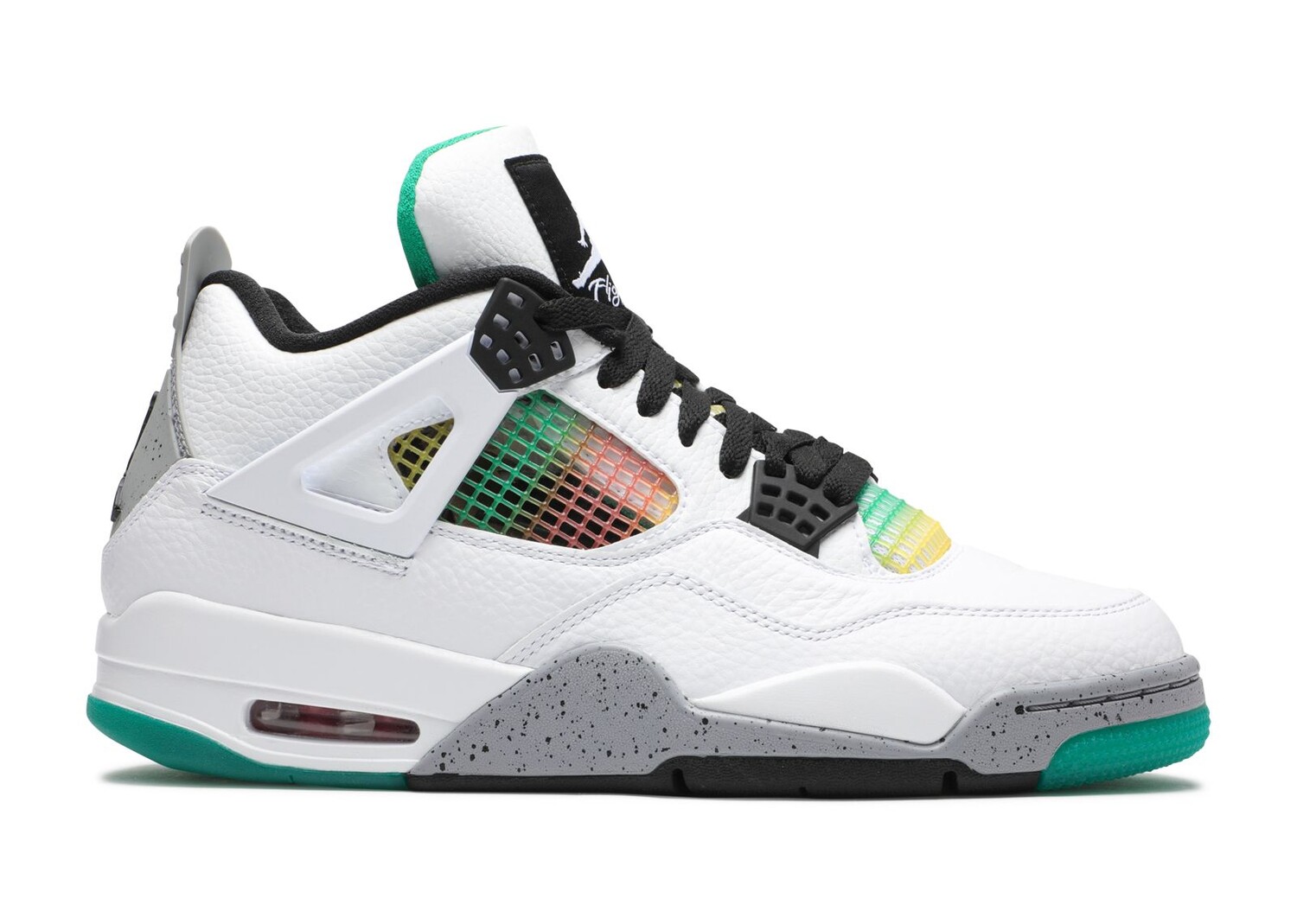 Кроссовки Air Jordan Wmns Air Jordan 4 Retro 'Rasta', белый кроссовки air jordan air jordan 4 retro red cement белый