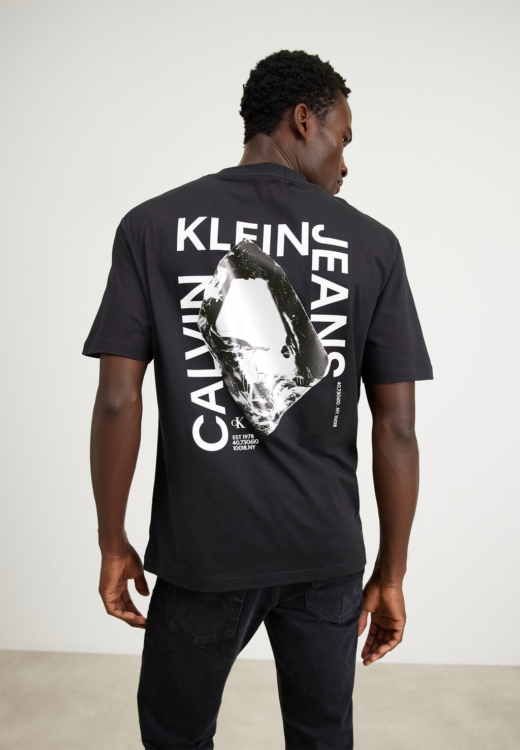 

футболка с принтом Stacked Modern Metals Tee Calvin Klein Jeans, черный