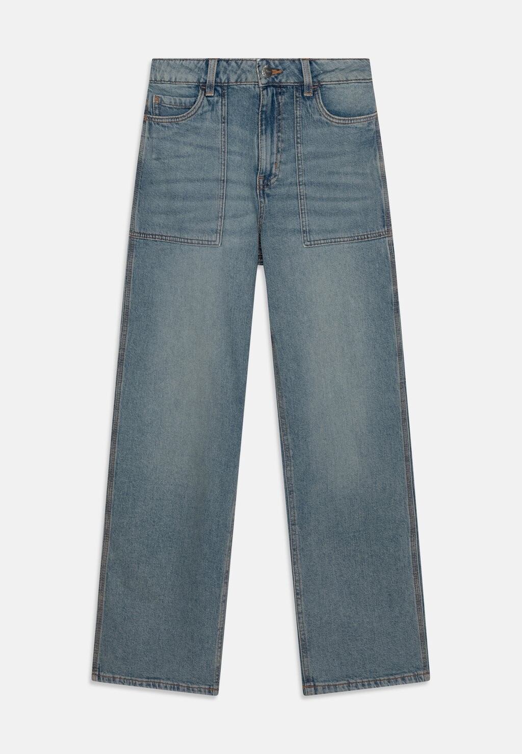 

Джинсы Straight Leg VANJA CARPENTER Lindex, цвет blue denim