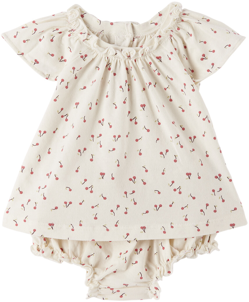 

Комплект из футболки и шароваров Baby White Amissa Розовая камелия Bonpoint