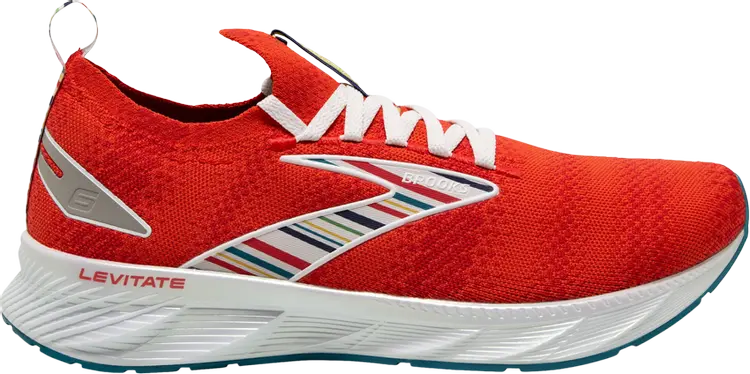 

Кроссовки Wmns Levitate StealthFit 6 'Multi-Color Stripes', красный