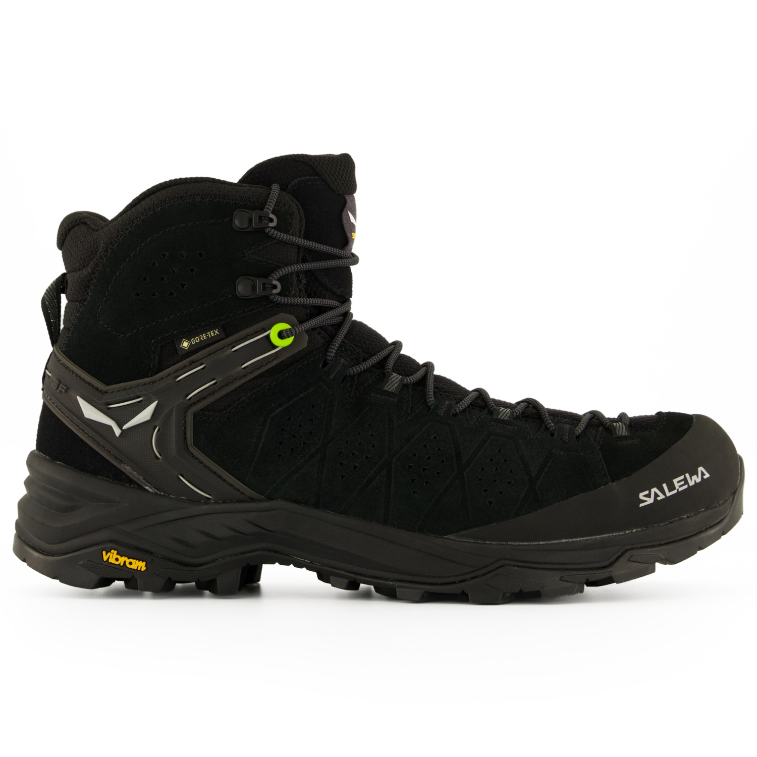 Ботинки для прогулки Salewa Alp Trainer 2 Mid GTX, цвет Black/Black ботинки salewa mountain trainer 2 mid gore tex коричневый