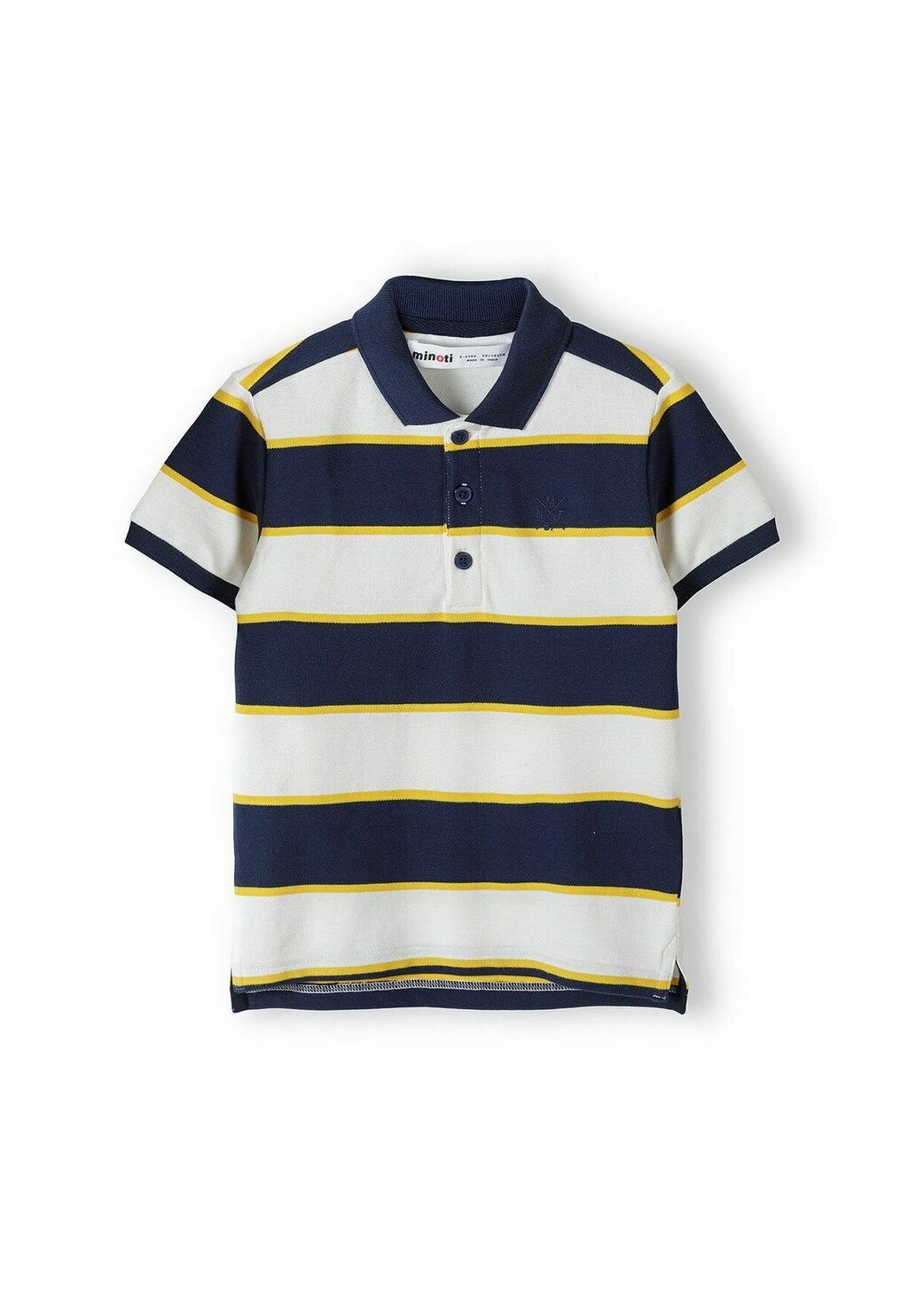 

Рубашка-поло SHORT SLEEVE MINOTI, цвет white dark blue