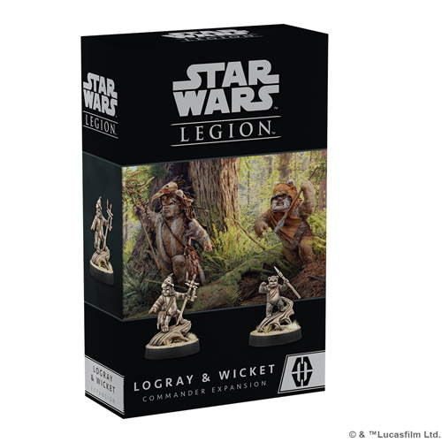 Настольная игра Logray & Wicket Commander Expansion: Star Wars Legion Fantasy Flight Games