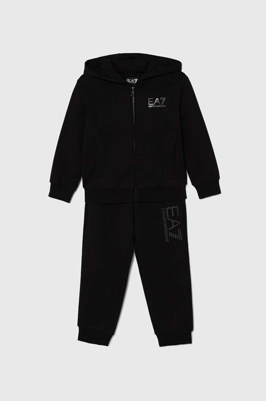 

Детский спортивный костюм EA7 Emporio Armani, черный
