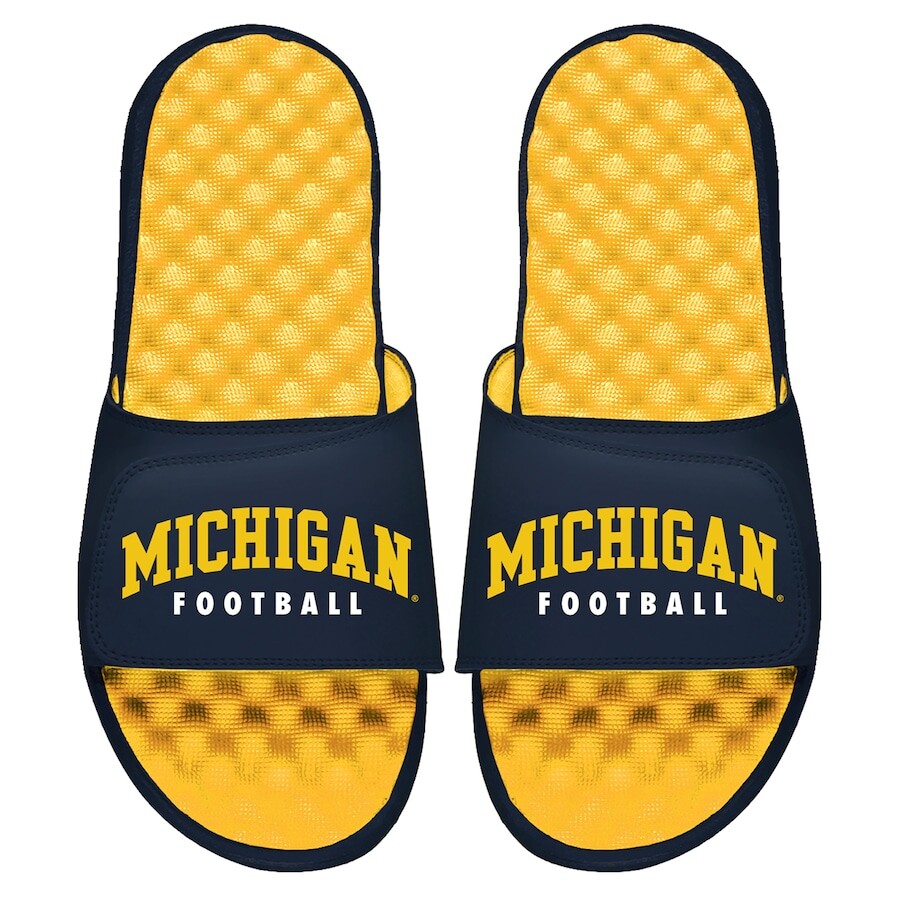 

Шлепанцы ISlide Michigan Wolverines, нави