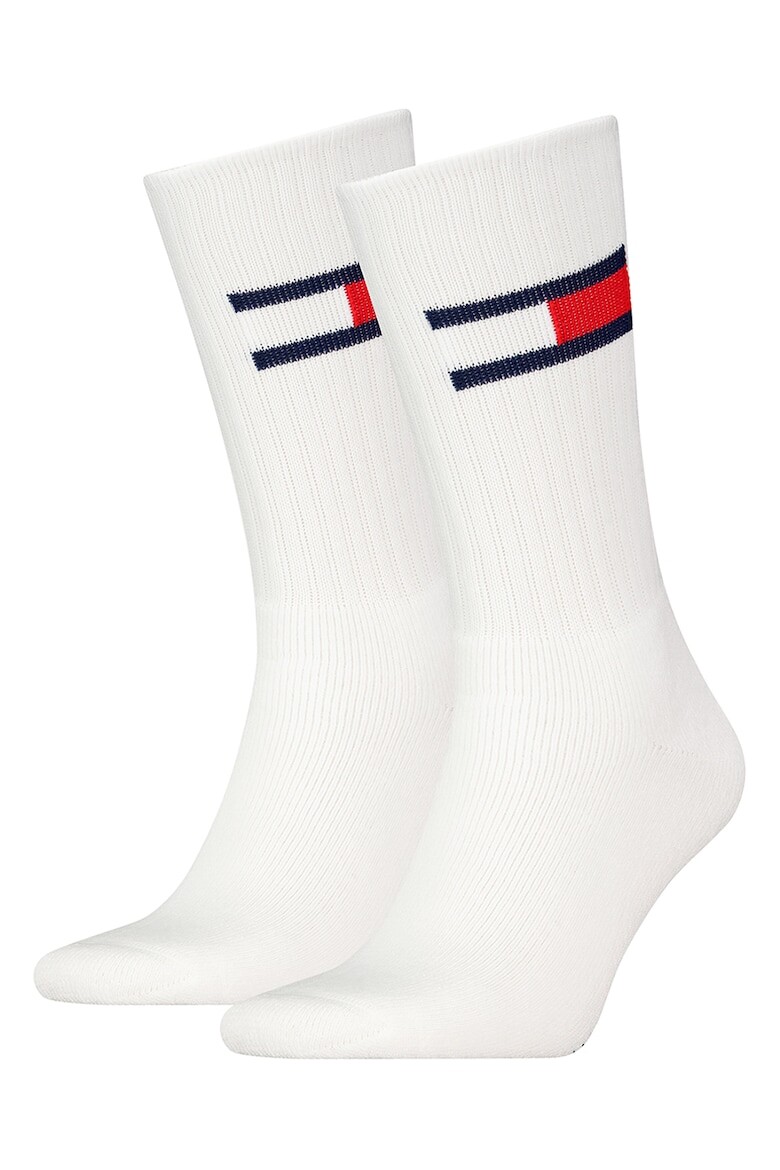 

Носки с логотипом, 2 пары Tommy Hilfiger, белый