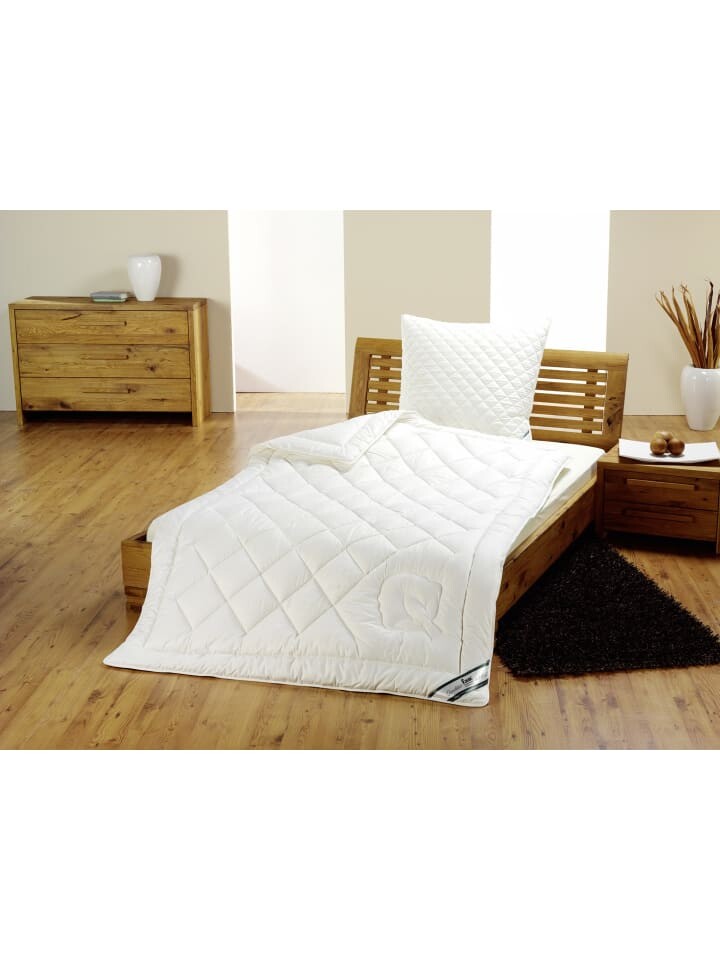 

Пуховое одеяло fan Frankenstolz Bett Baumwolle kbA Leicht Steppbett 155x220, цвет leicht-steppbett