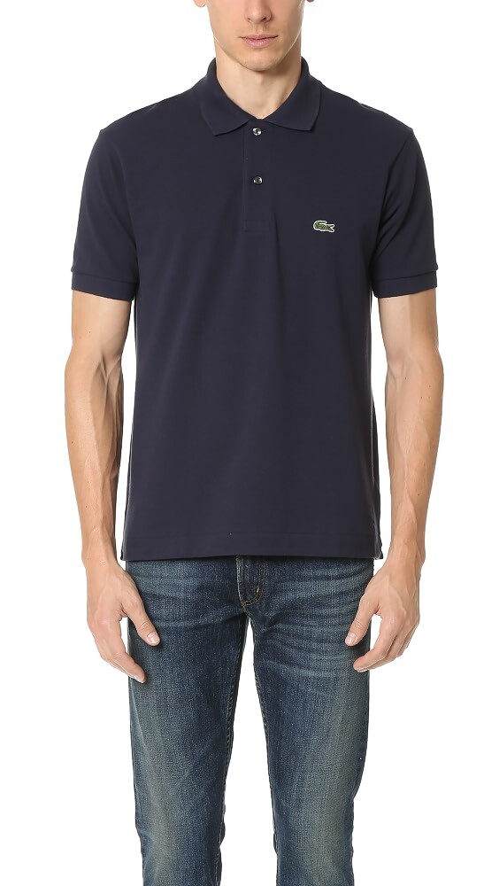 

Поло Lacoste Original Cotton Pique, нави