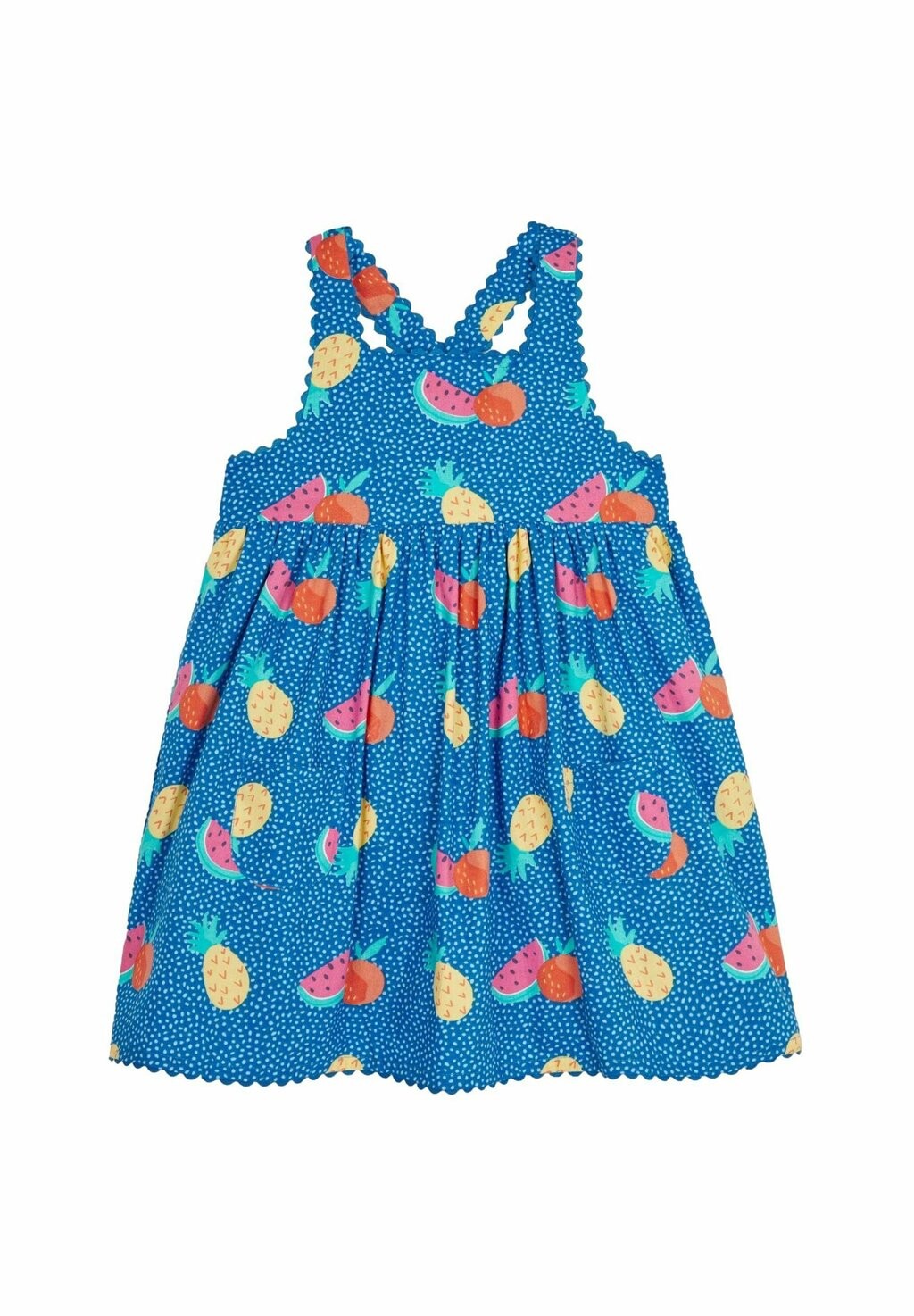 

REGULAR FIT Seaside Scene Cross Back JoJo Maman Bébé, Дневное платье синий