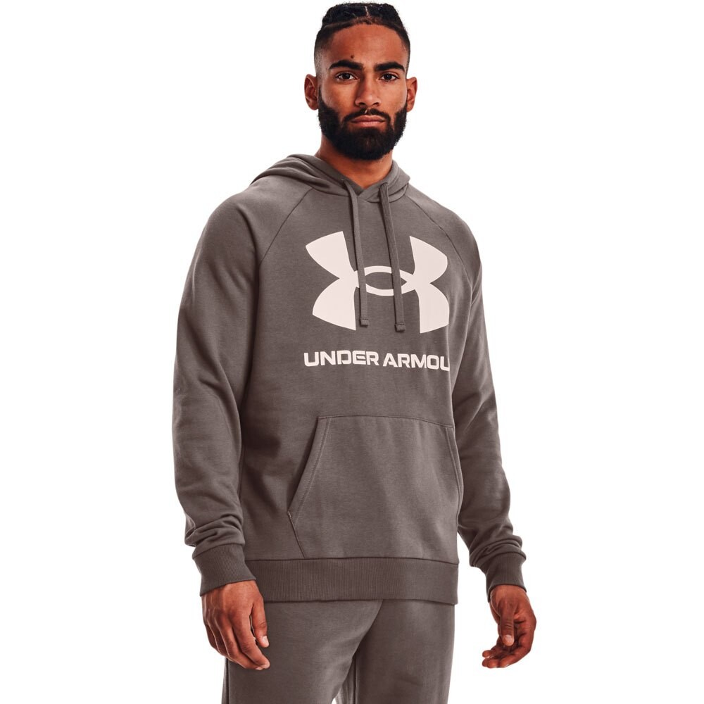 

Худи Under Armour Rival Fleece Big Logo, серый