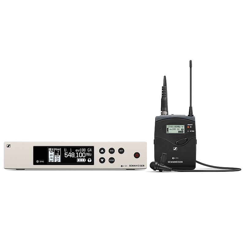 Беспроводная система Sennheiser Sennheiser EW 100 G4-ME2 Evolution Lavalier Wireless System (A Band/518-554 MHz) беспроводная система sennheiser ew iem g4 twin a wireless monitoring system for in ear applications