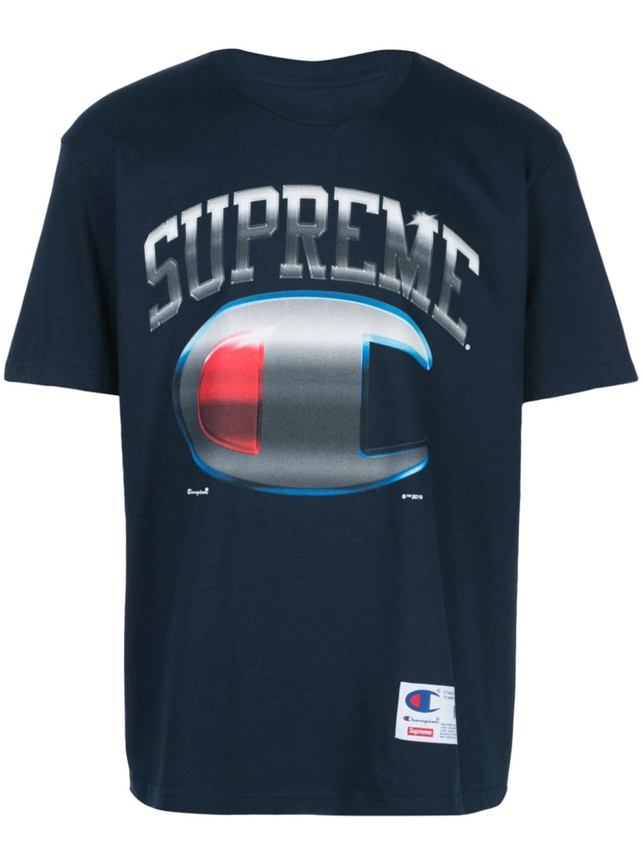 

Футболка из коллаборации с Champion Supreme, черный