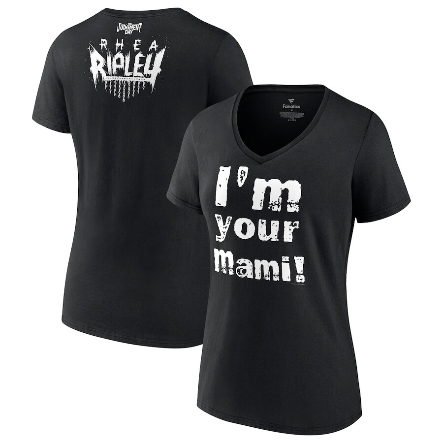 

Футболка с коротким рукавом Fanatics Branded Rhea Ripley, черный