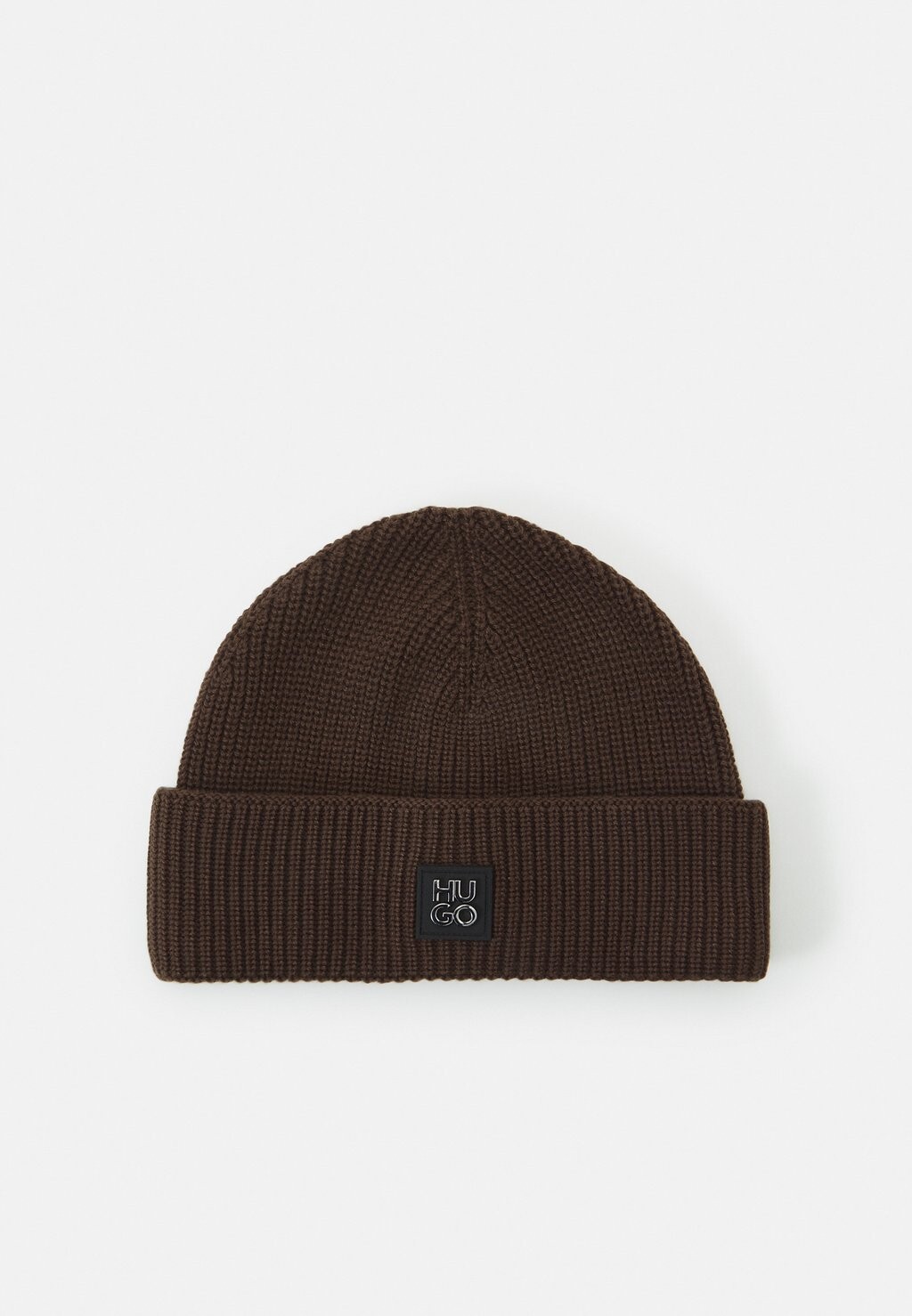 

Шапка-бини Xamoh Unisex HUGO, цвет dark brown