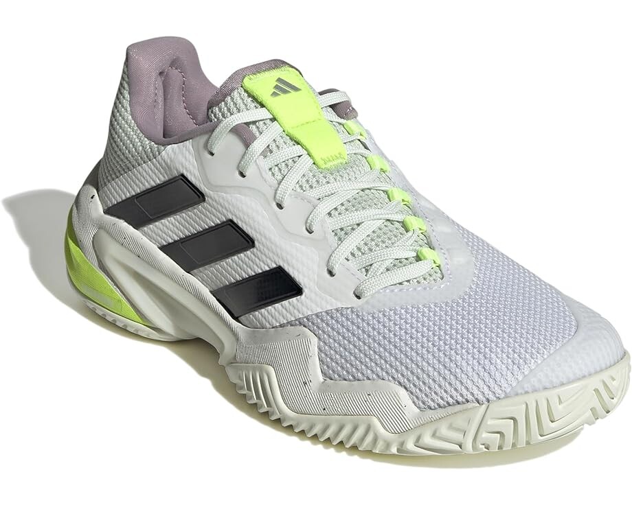 

Кроссовки adidas Barricade 13, цвет White/Black/Crystal Jade