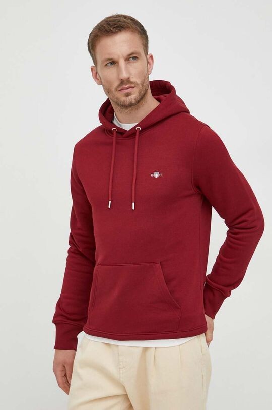 

Толстовка Гант Gant, бордовый