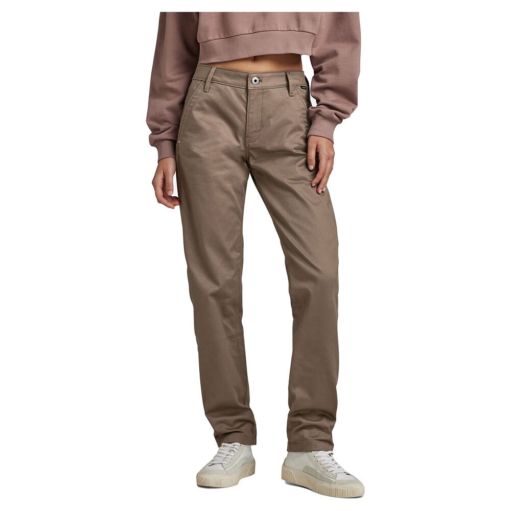 

Брюки G-Star Kate Boyfriend Fit Chino, коричневый