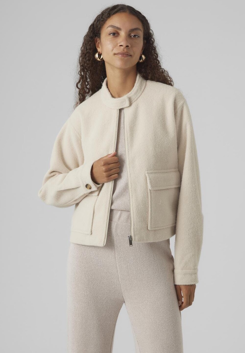 

Куртка весенняя VMSTACEY Vero Moda, бежевый