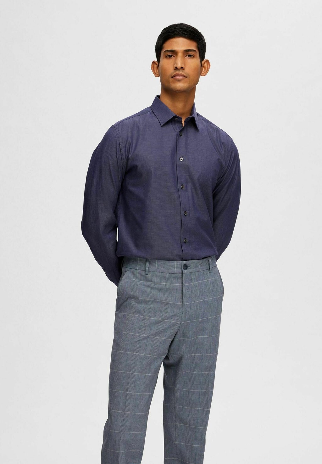 

Рубашка Selected Homme, цвет navy blazer