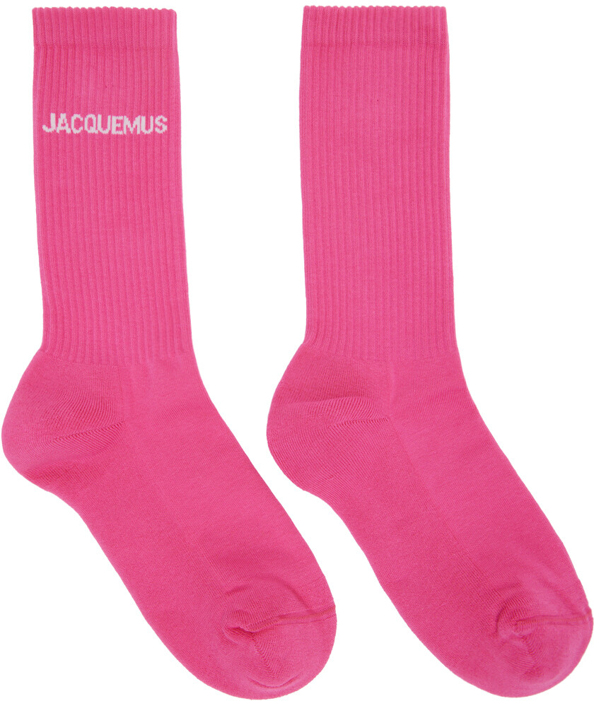 

Розовые носки Le Papier Les Chaussettes Jacquemus Dark