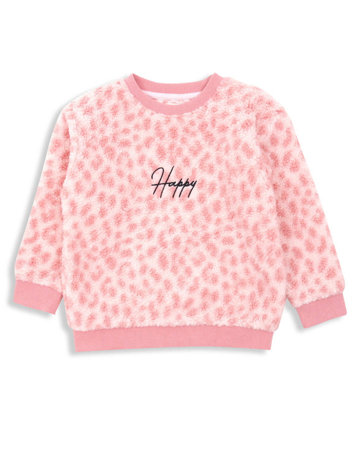 

Толстовка Threadcup Fleece Leopard Husky, розовый
