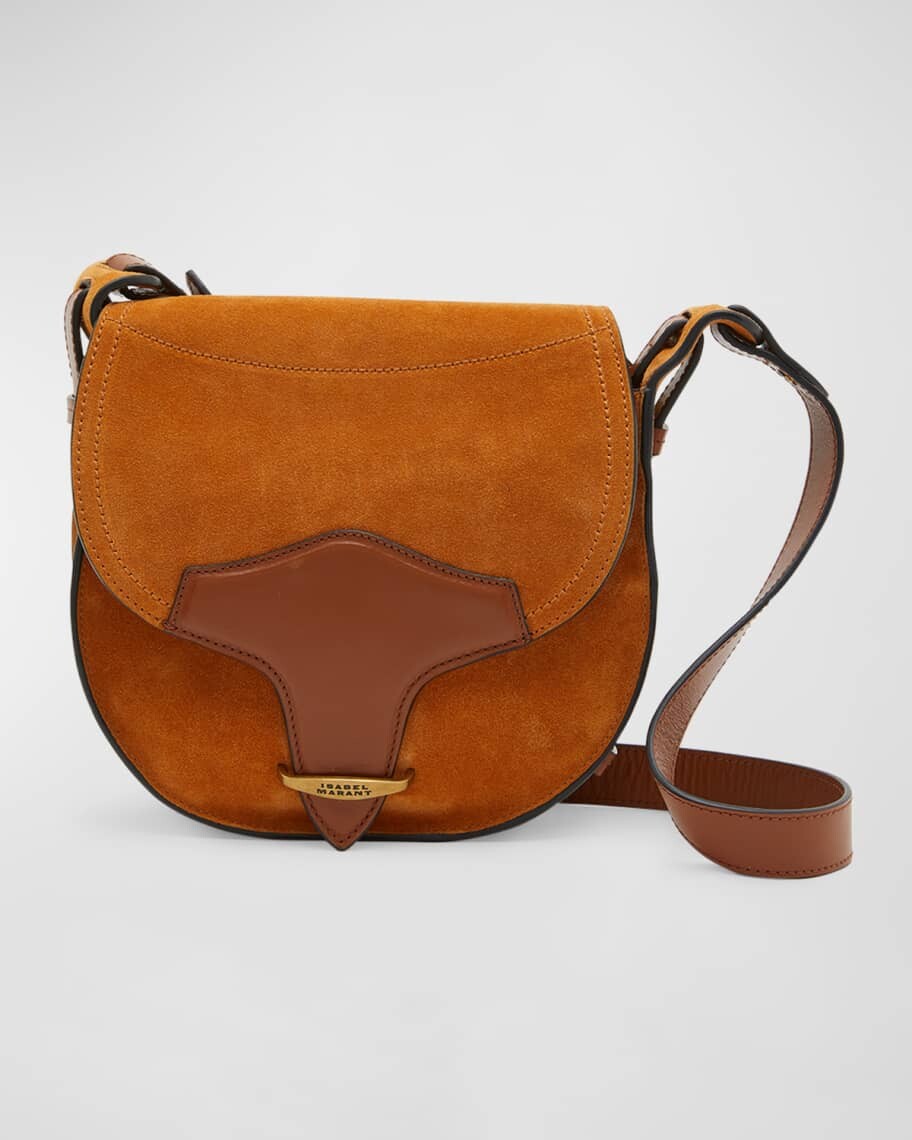 

Замшевая сумка через плечо Botsy Saddle Isabel Marant