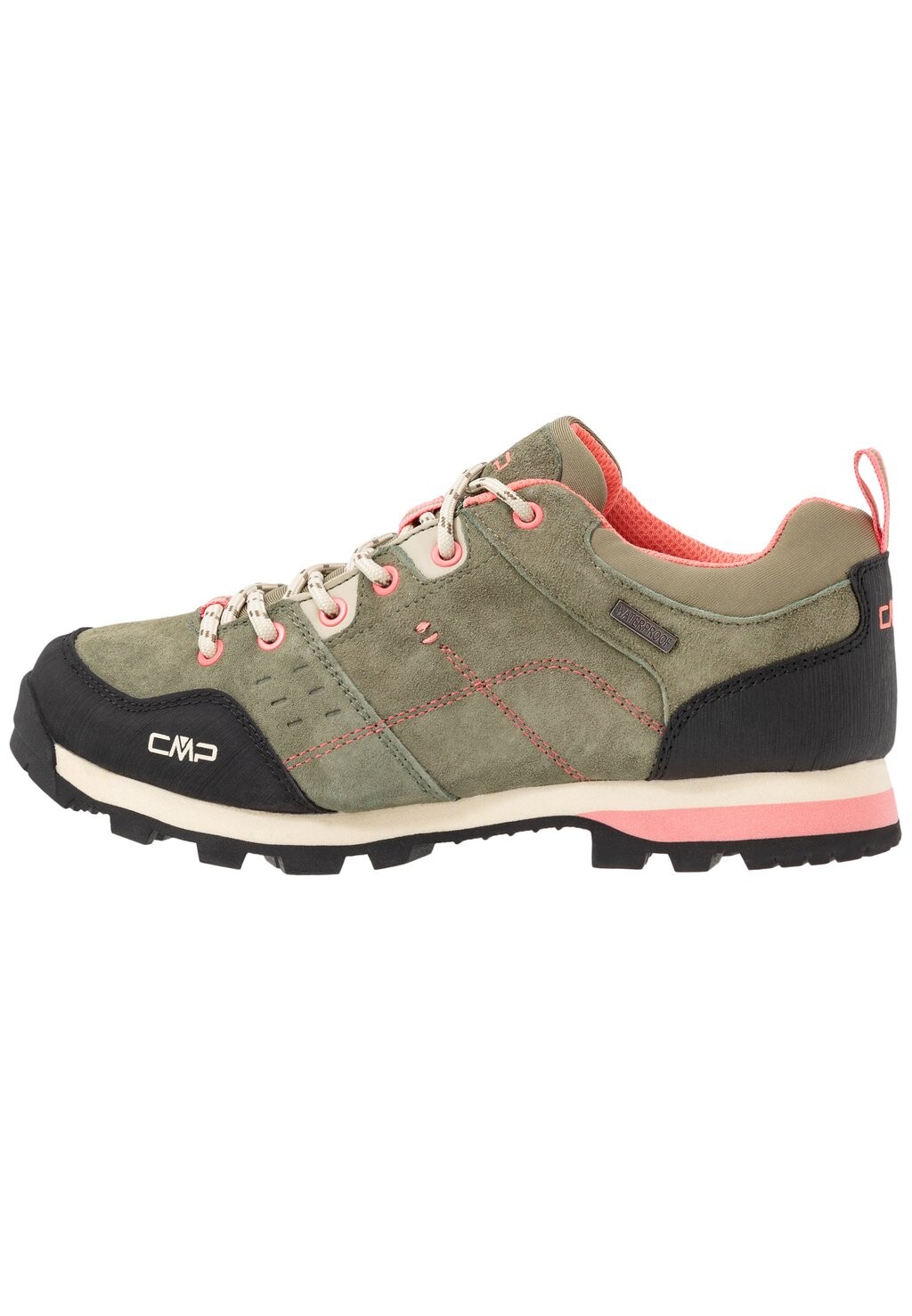 

Походная обувь ALCOR LOW TREKKING SHOE WP CMP, цвет kaki