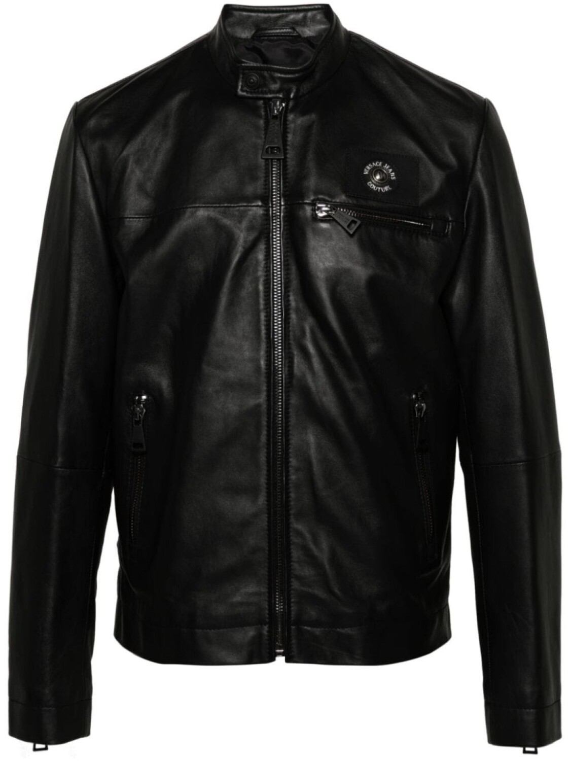 

Versace Jeans Couture куртка с нашивкой-логотипом, черный