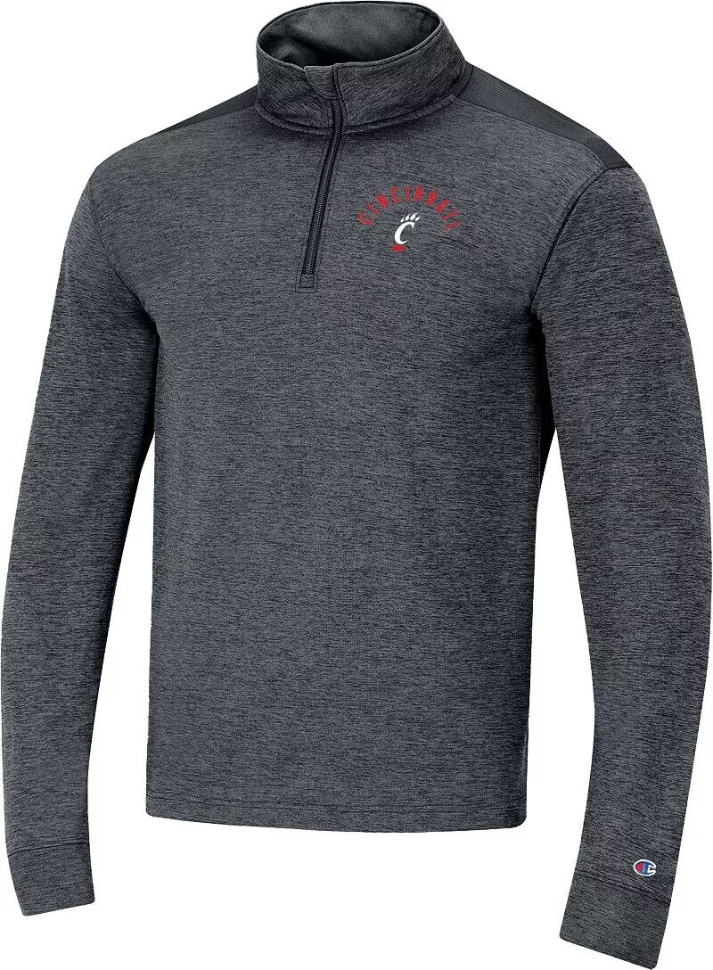 

Мужская куртка Champion Cincinnati Bearcats, серебристая, на молнии 1/4